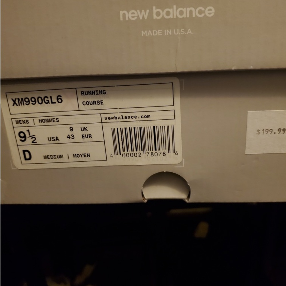 New Balance Men’s 990